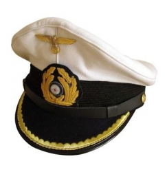 Kriegsmarine Uboat Junior Officer Visor Cap